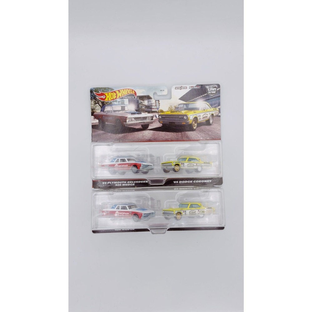 Hot Wheels ‘63 Plymouth Belvedere 426 Wedge ‘65 Coronet F/S